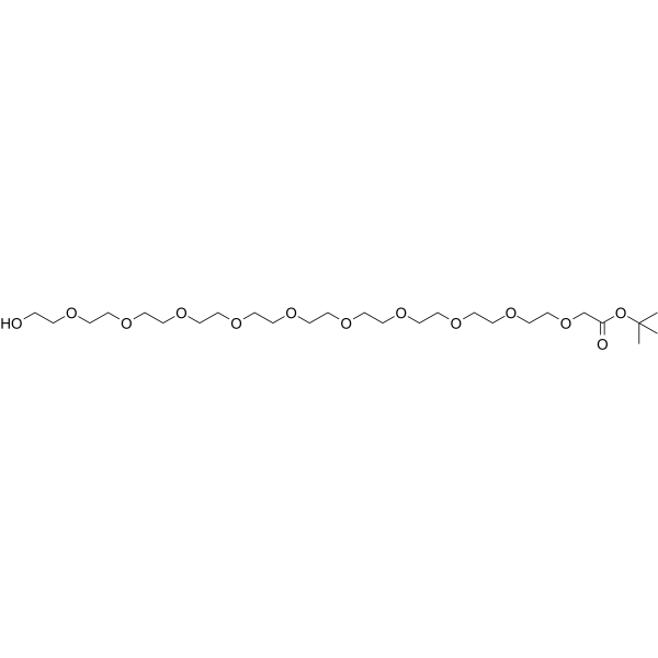 Hydroxy-PEG10-CH2-BocͼƬ