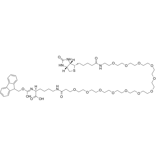 Fmoc-Lys(biotin-PEG12)-OHͼƬ