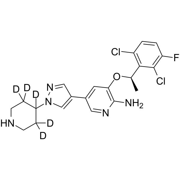 Crizotinib-d5图片