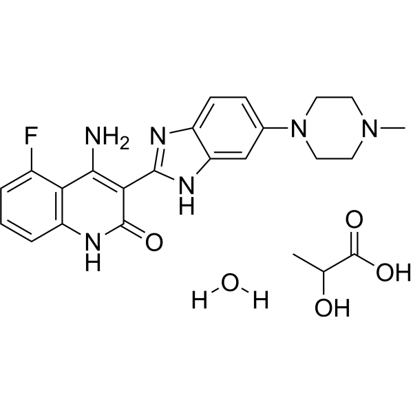 Dovitinib lactate hydrateͼƬ