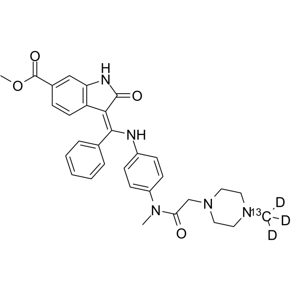 Nintedanib-13C,d3ͼƬ