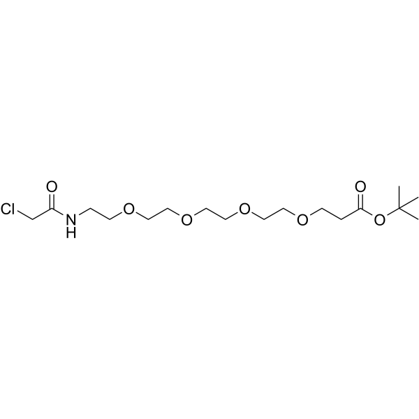 Chloroacetamido-PEG4-C2-BocͼƬ