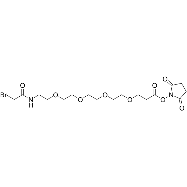 Bromoacetamido-PEG4-NHS esterͼƬ