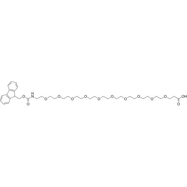 Fmoc-NH-PEG10-acid图片