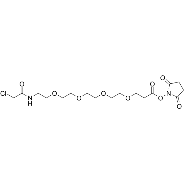 Chloroacetamido-PEG4-NHS esterͼƬ