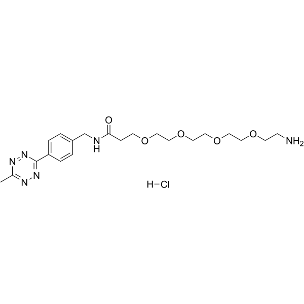 Methyltetrazine-PEG4-amine hydrochlorideͼƬ