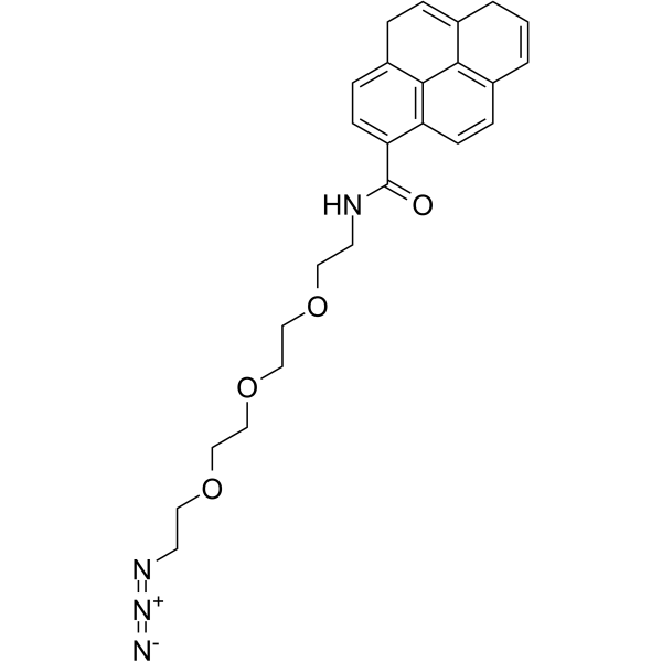 Pyrene-amido-PEG4-azideͼƬ