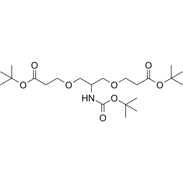 C-NH-Boc-C-Bis-(C-PEG1-Boc)ͼƬ