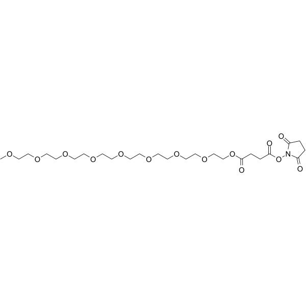 m-PEG8-ethoxycarbonyl-NHS esterͼƬ