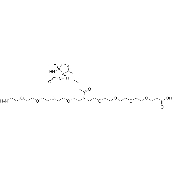 N-(Amino-PEG4)-N-Biotin-PEG4-acidͼƬ