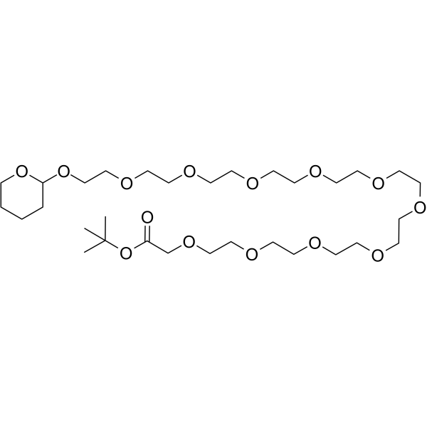 THP-PEG10-Boc图片