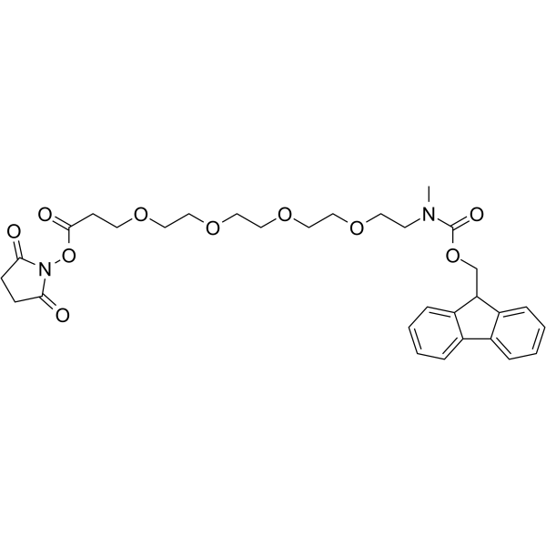 Fmoc-NMe-PEG4-NHS ester图片