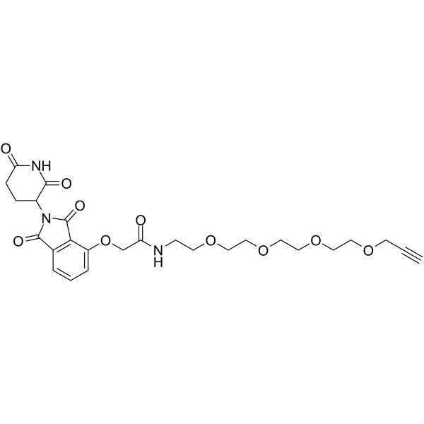 Thalidomide-O-amido-PEG4-propargylͼƬ