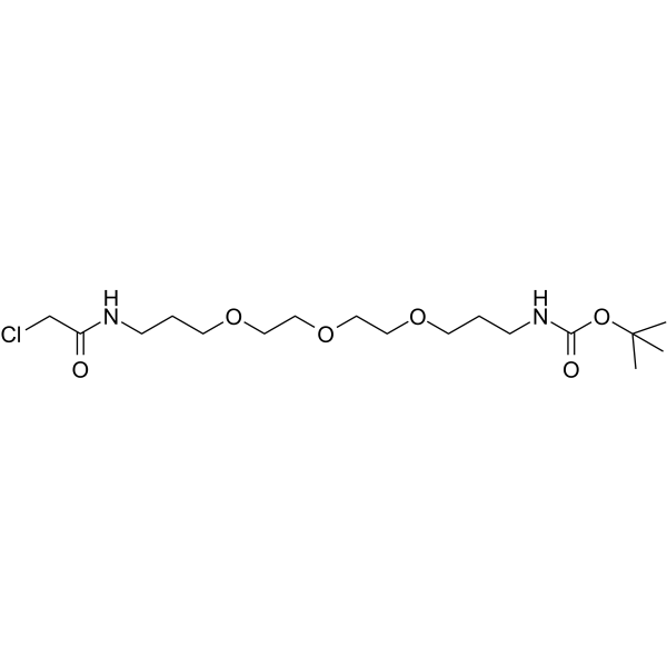 Chloroacetamido-C-PEG3-C3-NHBocͼƬ