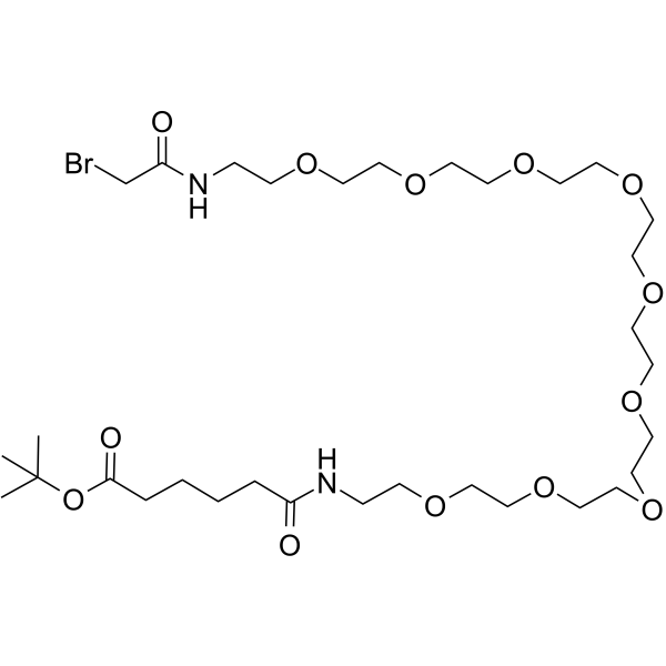 Bromoacetamido-PEG9-ethylcarbamoyl-C4-BocͼƬ