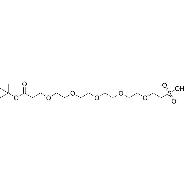 Butoxycarbonyl-PEG5-sulfonic acid图片