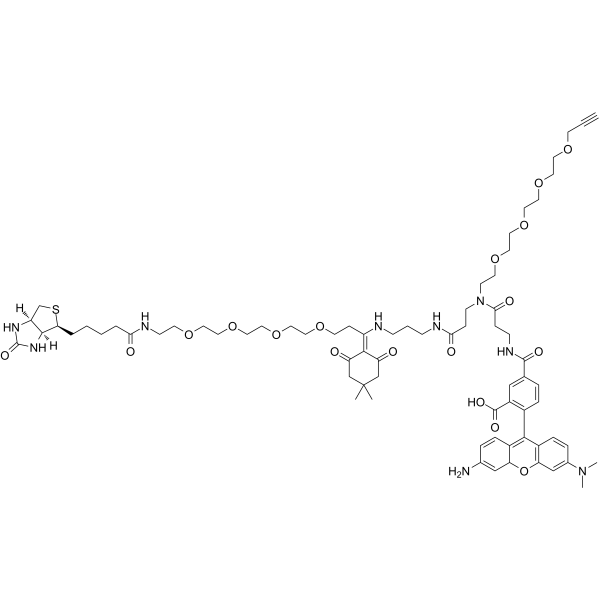 Dde Biotin-PEG4-TAMRA-PEG4 AlkyneͼƬ