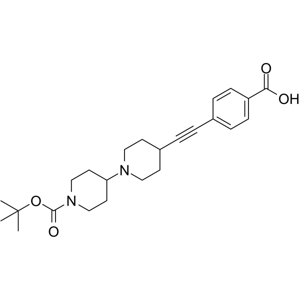 Boc-bipiperidine-ethynylbenzoic acidͼƬ