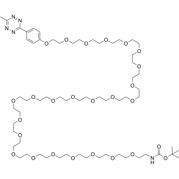 Methyltetrazine-PEG24-NH-BocͼƬ