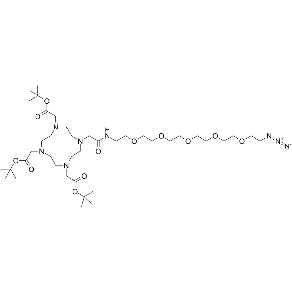 DOTA-(t-butyl)3-PEG5-azideͼƬ