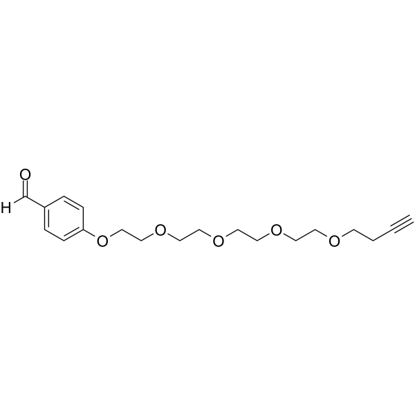 Aldehyde-benzyl-PEG5-alkyneͼƬ