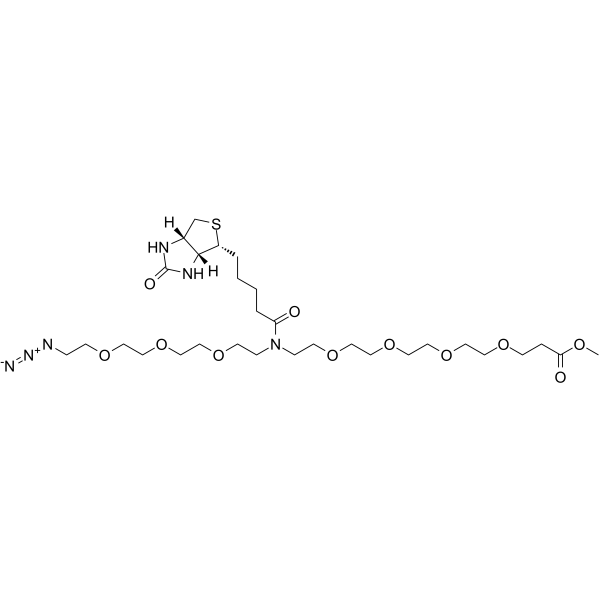 N-(Azido-PEG3)-N-Biotin-PEG4-methyl esterͼƬ