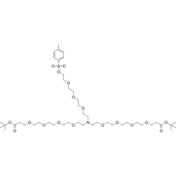 N-(Tos-PEG4)-N-bis(PEG4-Boc)ͼƬ