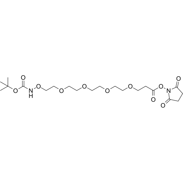 t-Boc-Aminooxy-PEG4-NHS esterͼƬ