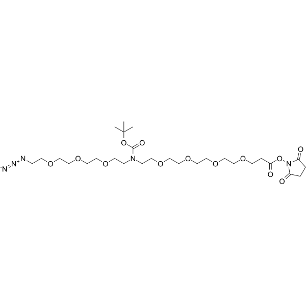 N-(Azido-PEG4)-N-Boc-PEG4-NHS esterͼƬ