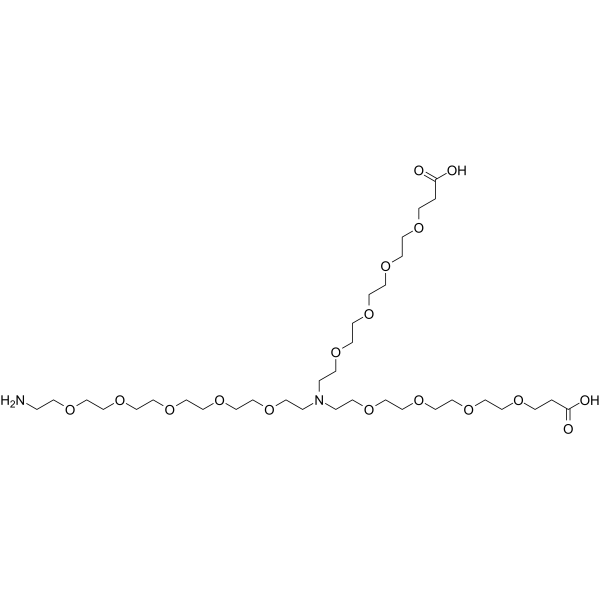 N-(Amino-PEG5)-N-bis(PEG4-acid)图片