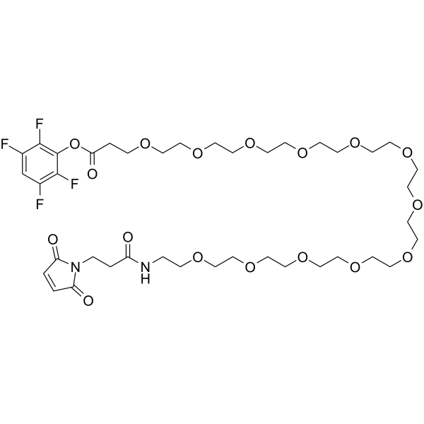 Mal-amido-PEG12-TFP ester图片