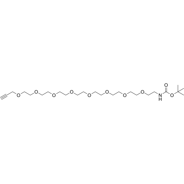 Boc-NH-PEG8-propargyl图片