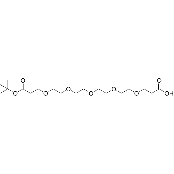 Acid-PEG5-C2-Boc图片