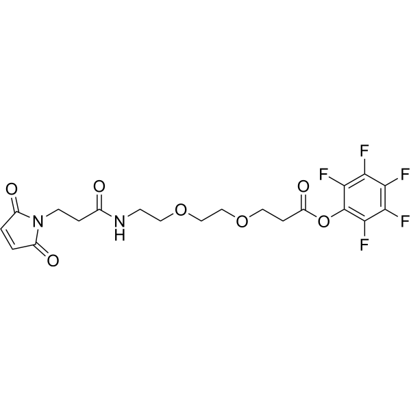 Mal-NH-PEG2-CH2CH2COOPFP ester图片