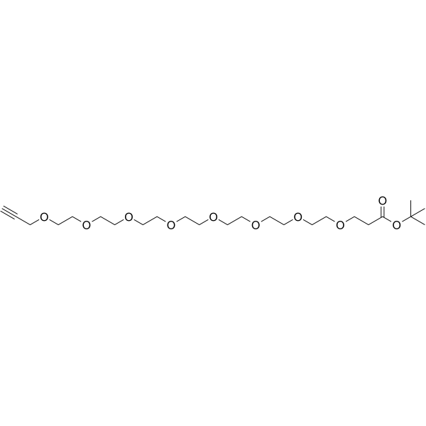 Propargyl-PEG8-Boc图片