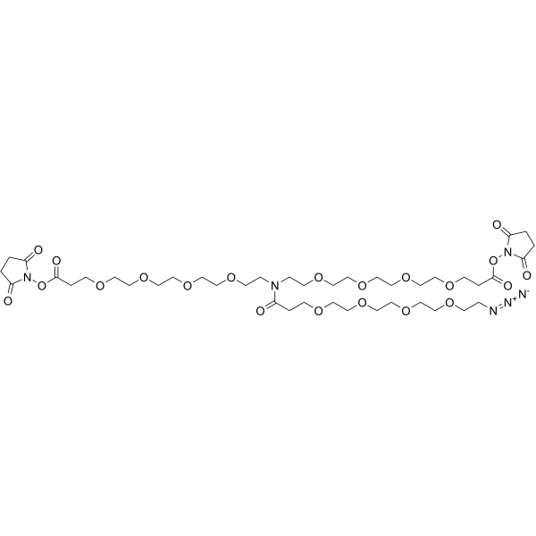 N-(Azido-PEG4)-N-bis(PEG4-NHS ester)ͼƬ