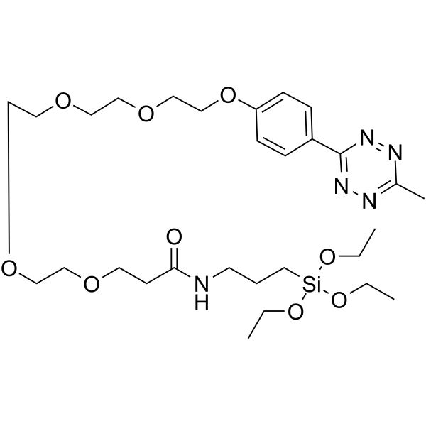 Methyltetrazine-PEG5-triethoxysilaneͼƬ