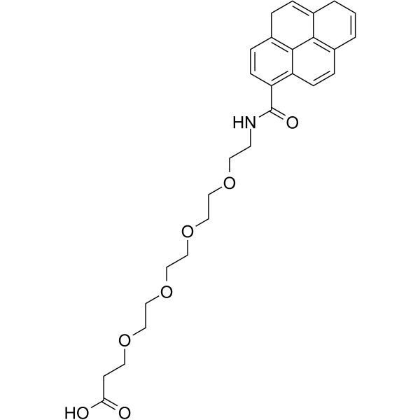 Pyrene-amido-PEG4-CH2CH2COOHͼƬ