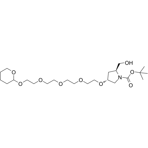 THP-PEG4-Pyrrolidine(N-Boc)-CH2OHͼƬ