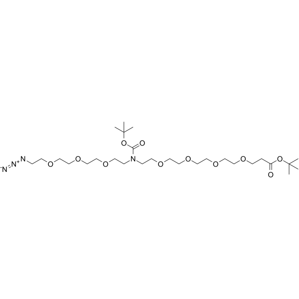 N-(Azido-PEG3)-N-Boc-PEG4-Boc图片