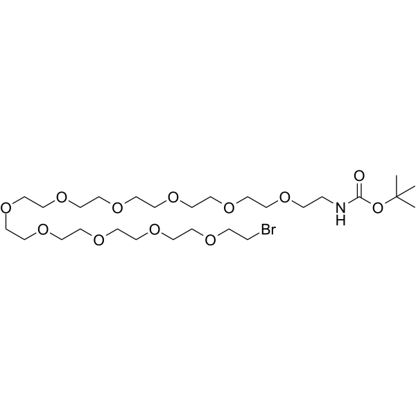 t-Boc-N-amido-PEG10-BrͼƬ