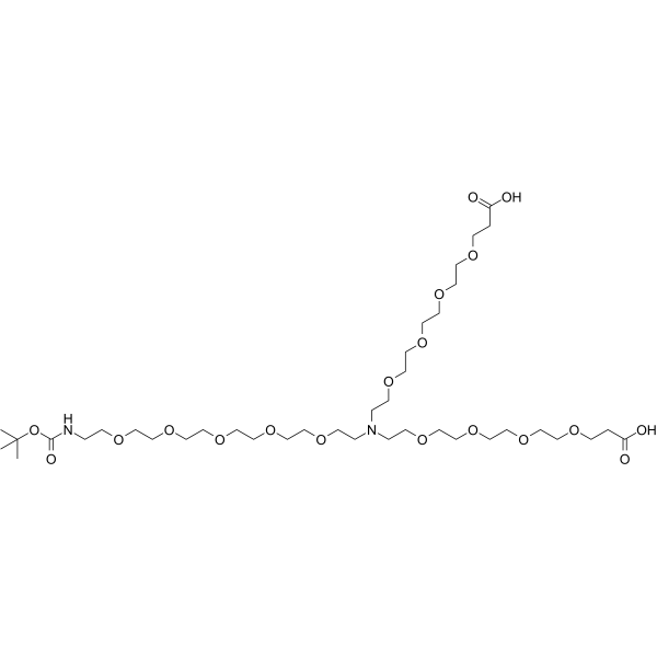 N-(Boc-PEG5)-N-bis(PEG4-acid)ͼƬ