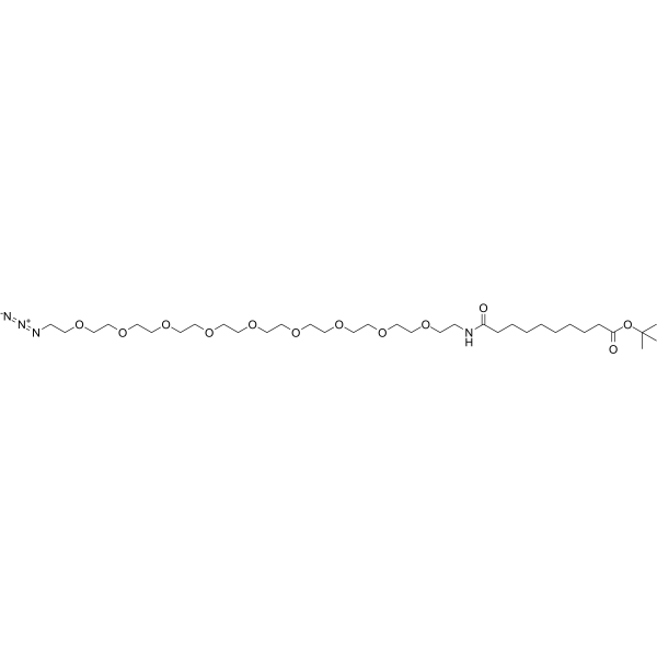 Azide-PEG9-amido-C8-BocͼƬ