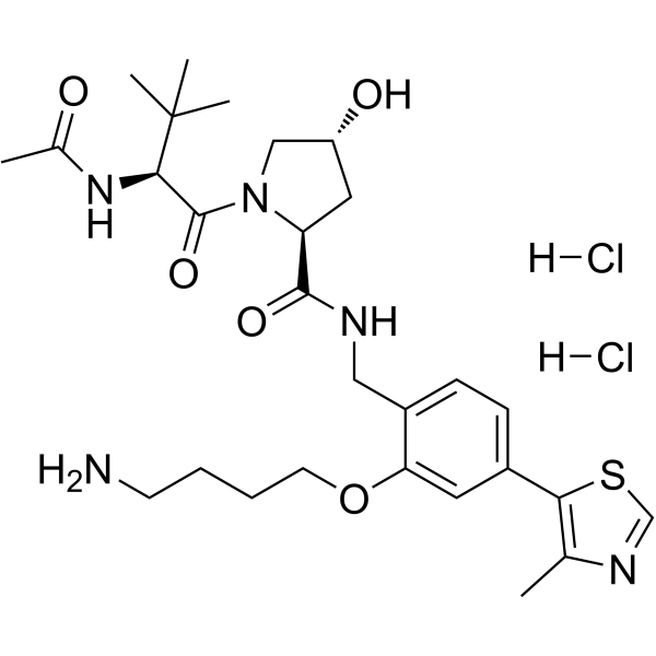 (S,R,S)-AHPC-phenol-C4-NH2 dihydrochlorideͼƬ