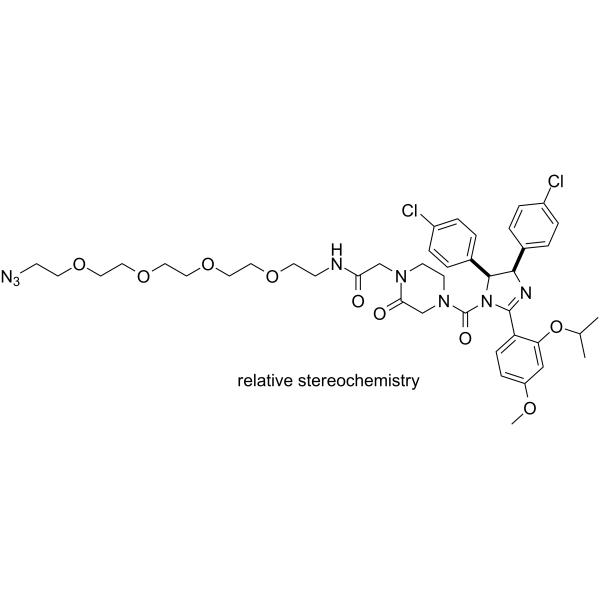 Nutlin-C1-amido-PEG4-C2-N3ͼƬ