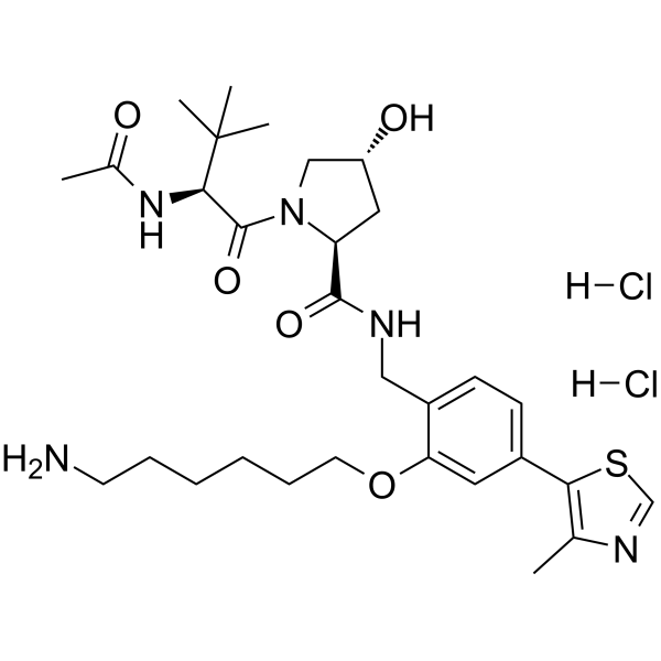 (S,R,S)-AHPC-phenol-alkylC6-amine dihydrochlorideͼƬ