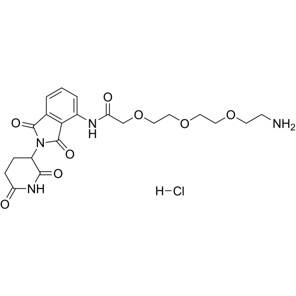 Pomalidomide-amino-PEG3-NH2 hydrochlorideͼƬ