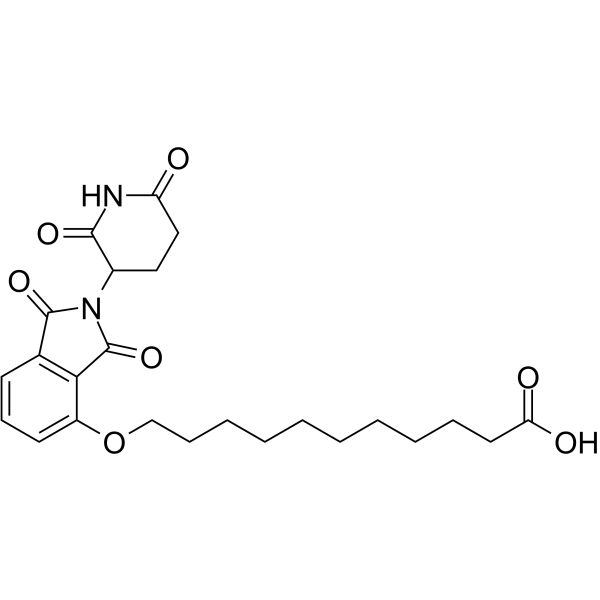 Thalidomide-4-O-C10-COOH图片