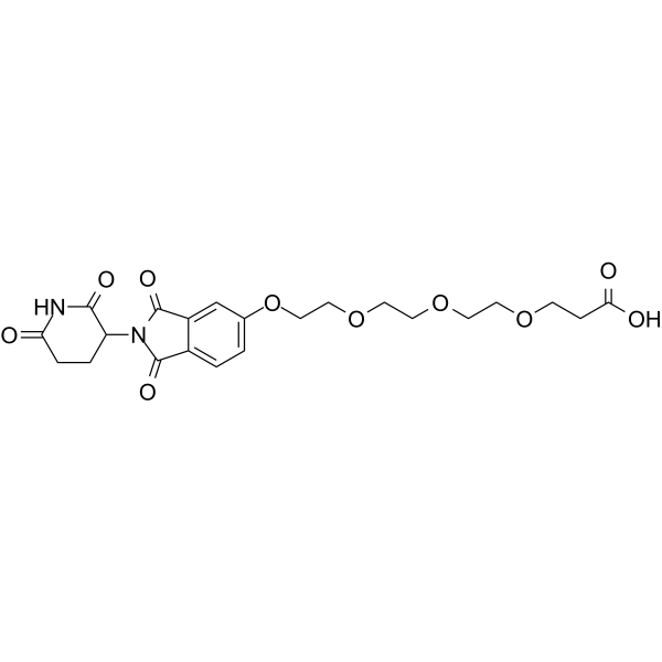 Thalidomide-PEG4-COOH图片