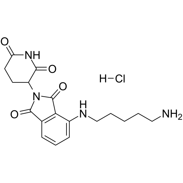 Thalidomide-NH-C5-NH2 hydrochlorideͼƬ